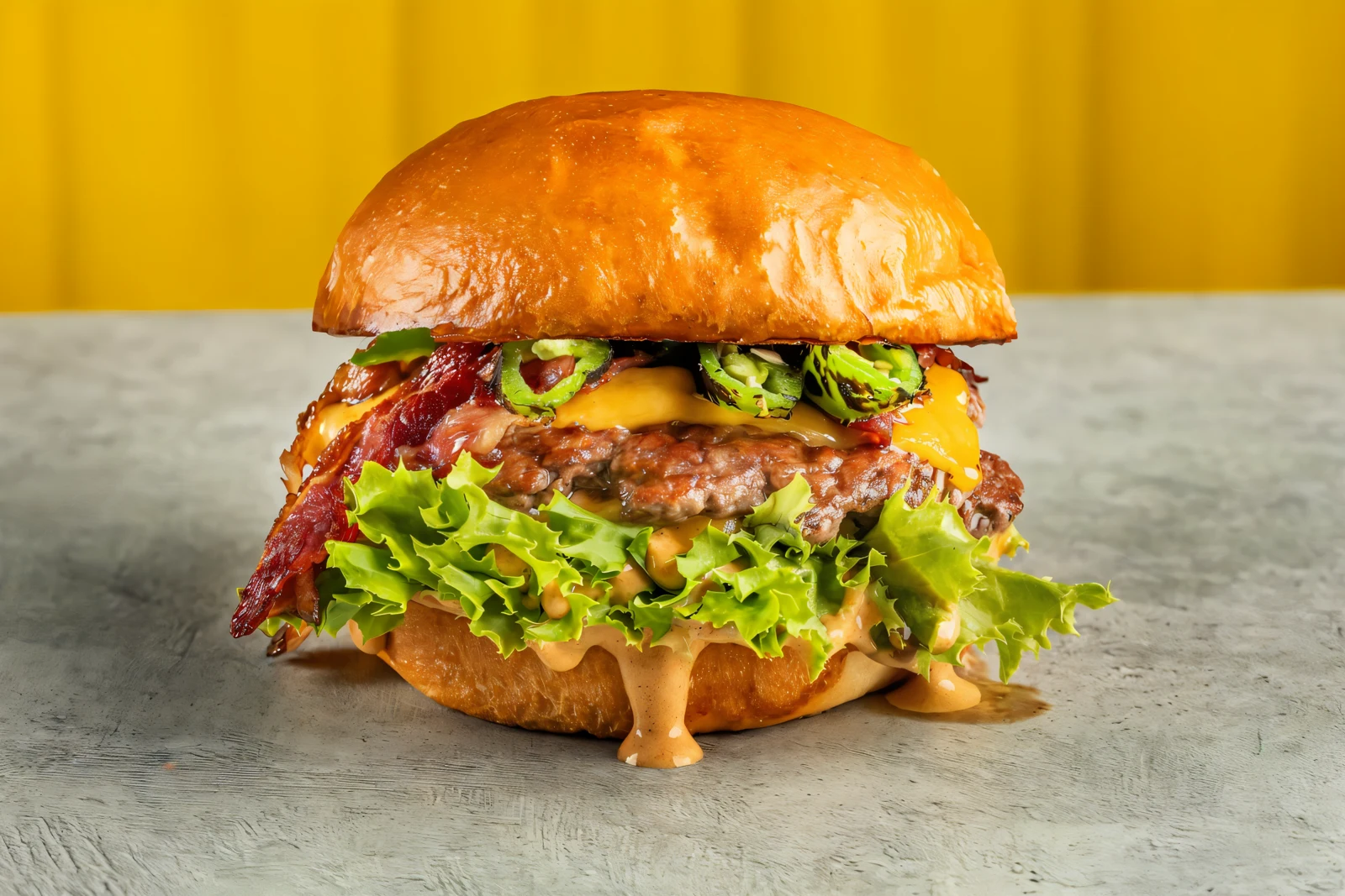 The original Between Buns Smoked Burger